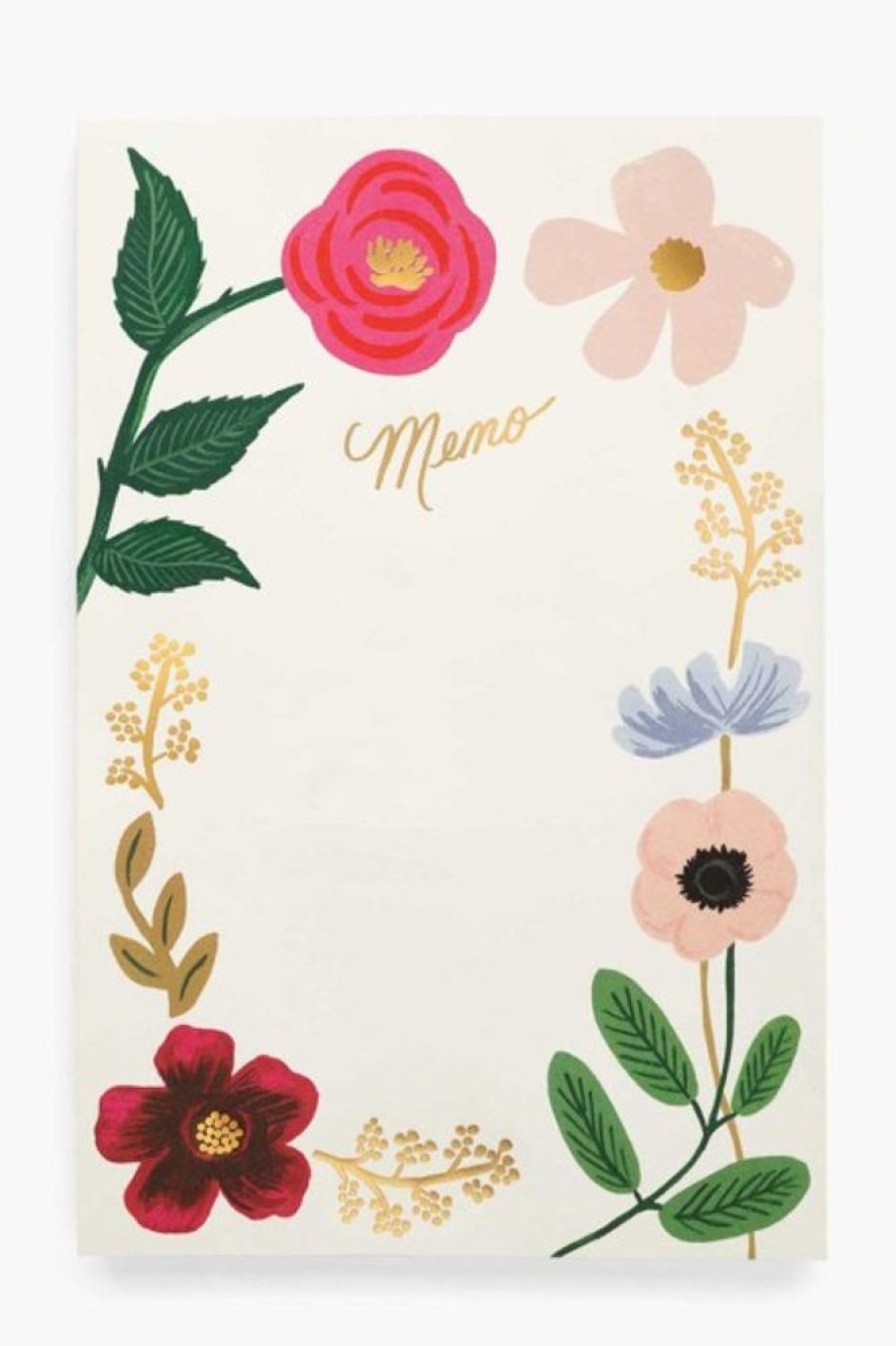 Rifle Paper Co Rifle Paper Co. Wildflowers Memo Notepad | Office