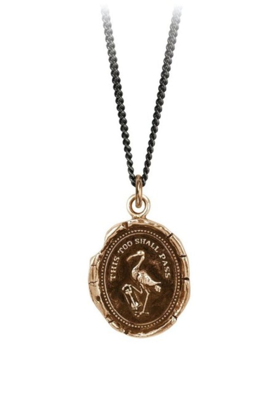 PYRRHA Pyrrha This Too Shall Pass Talisman In Bronze 18 | Accessories