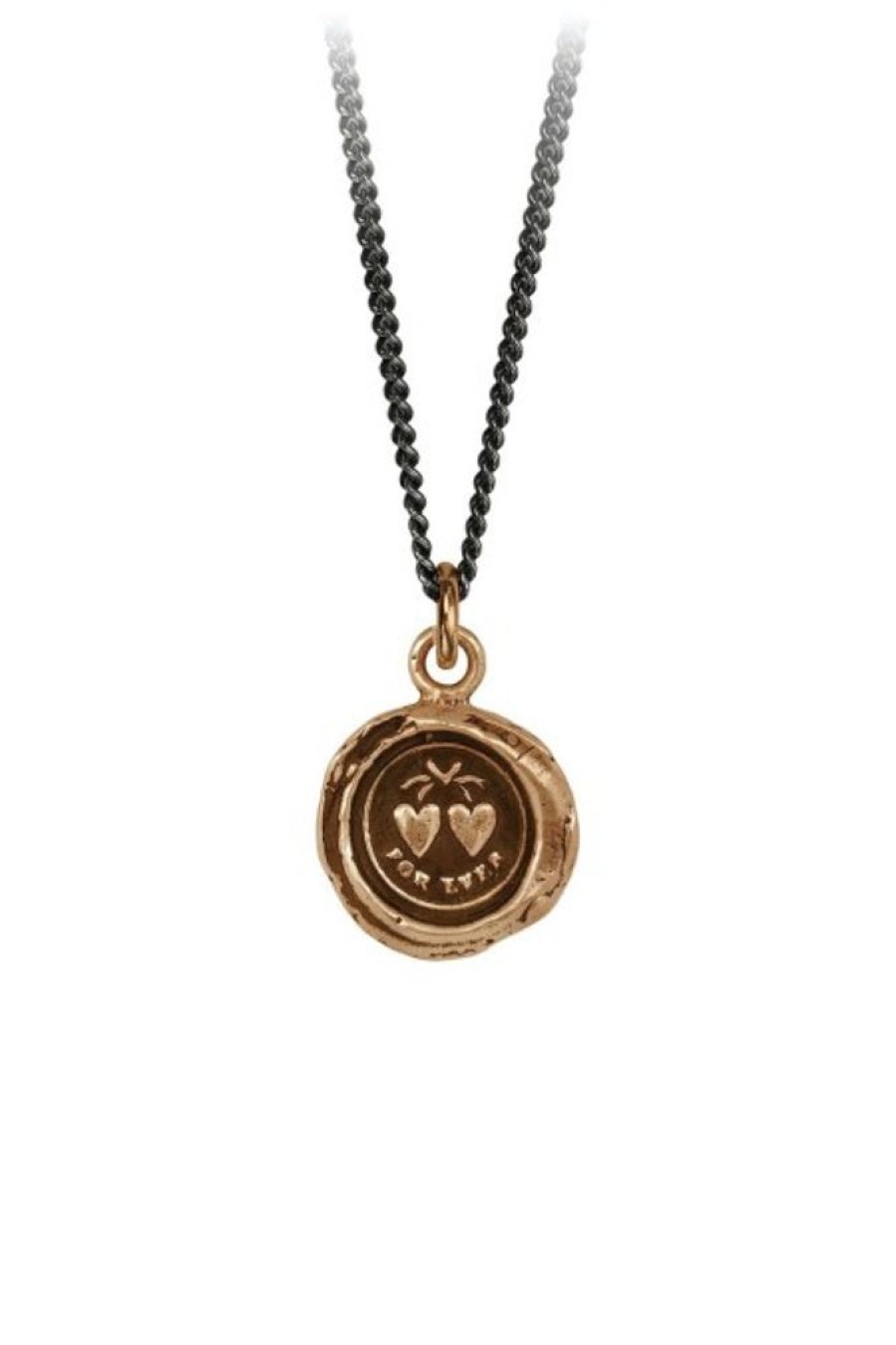 PYRRHA Pyrrha Hearts Talisman In Bronze 16 | Accessories