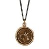 PYRRHA Pyrrha Hummingbird Talisman In Bronze 18 | Accessories