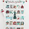 Waste Not Paper Wnp Holiday Village Christmas Countdown Advent Calendar | Home Decor