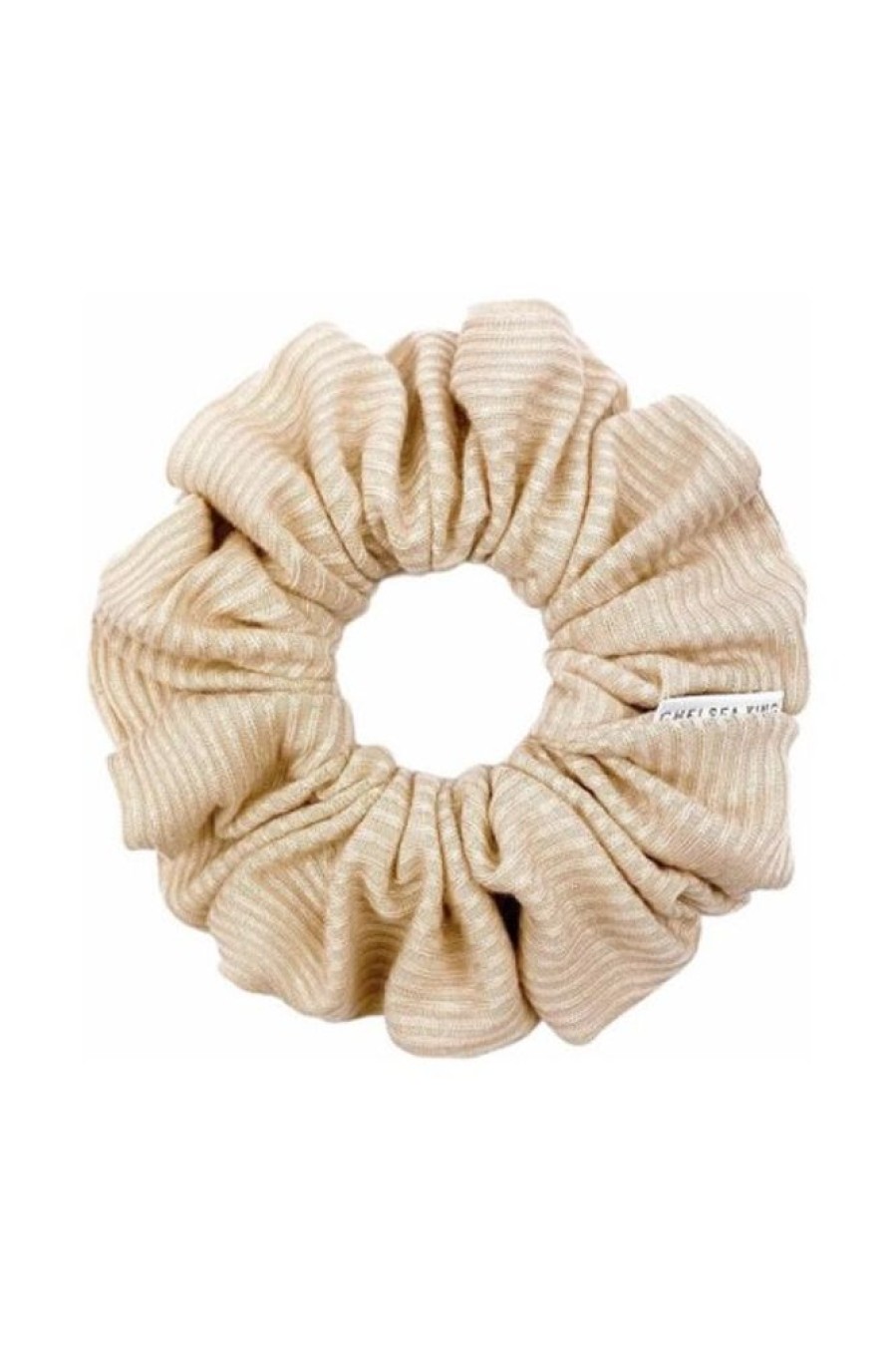 Chelsea King Chelsea King French Ribbed Scrunchie In Nude Blush | Beauty