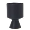 Florist Supply De Vil Pot In Black 6 | Home Decor