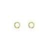 Mimi & Marge Mimi & Marge Hammered Circle Stud In Gold | Accessories