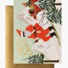 Rifle Paper Co Rifle Paper Co. Skiing Santa Card | Office