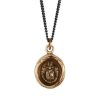 PYRRHA Pyrrha Be Here Now Talisman In Bronze 18 | Accessories