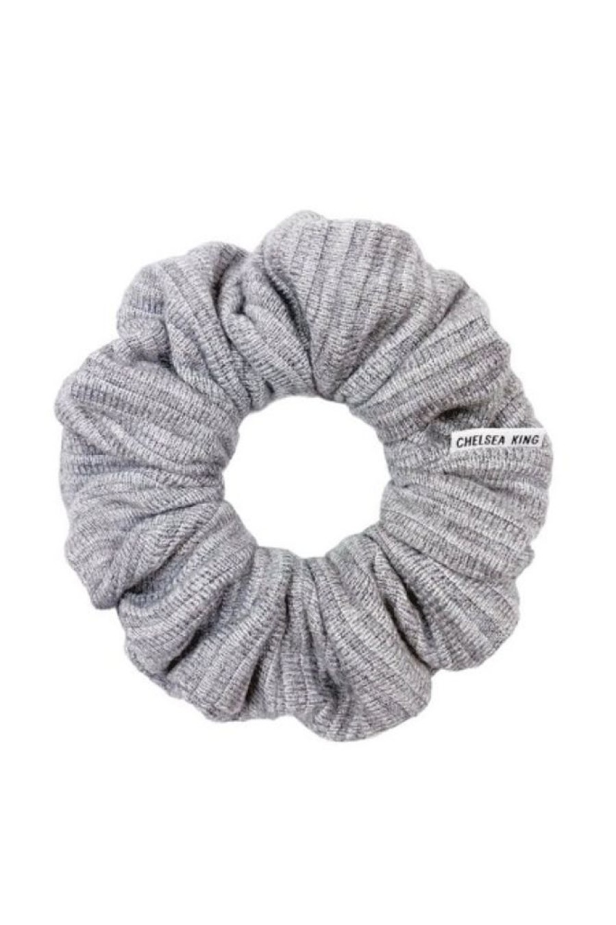 Chelsea King Chelsea King Windsor Knit Scrunchie In Grey | Beauty