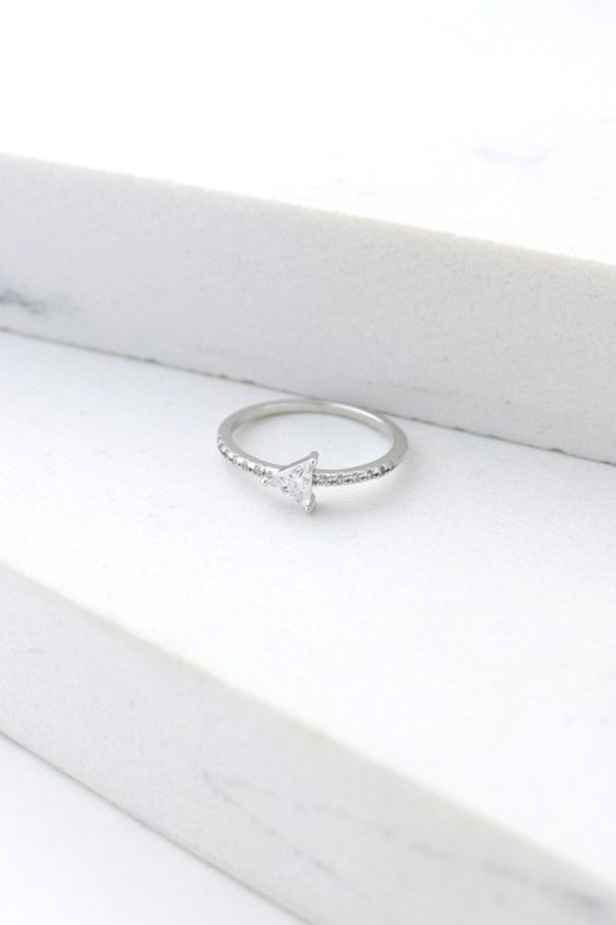 Lover's Tempo Lover'S Tempo On Point Ring In Silver | Accessories