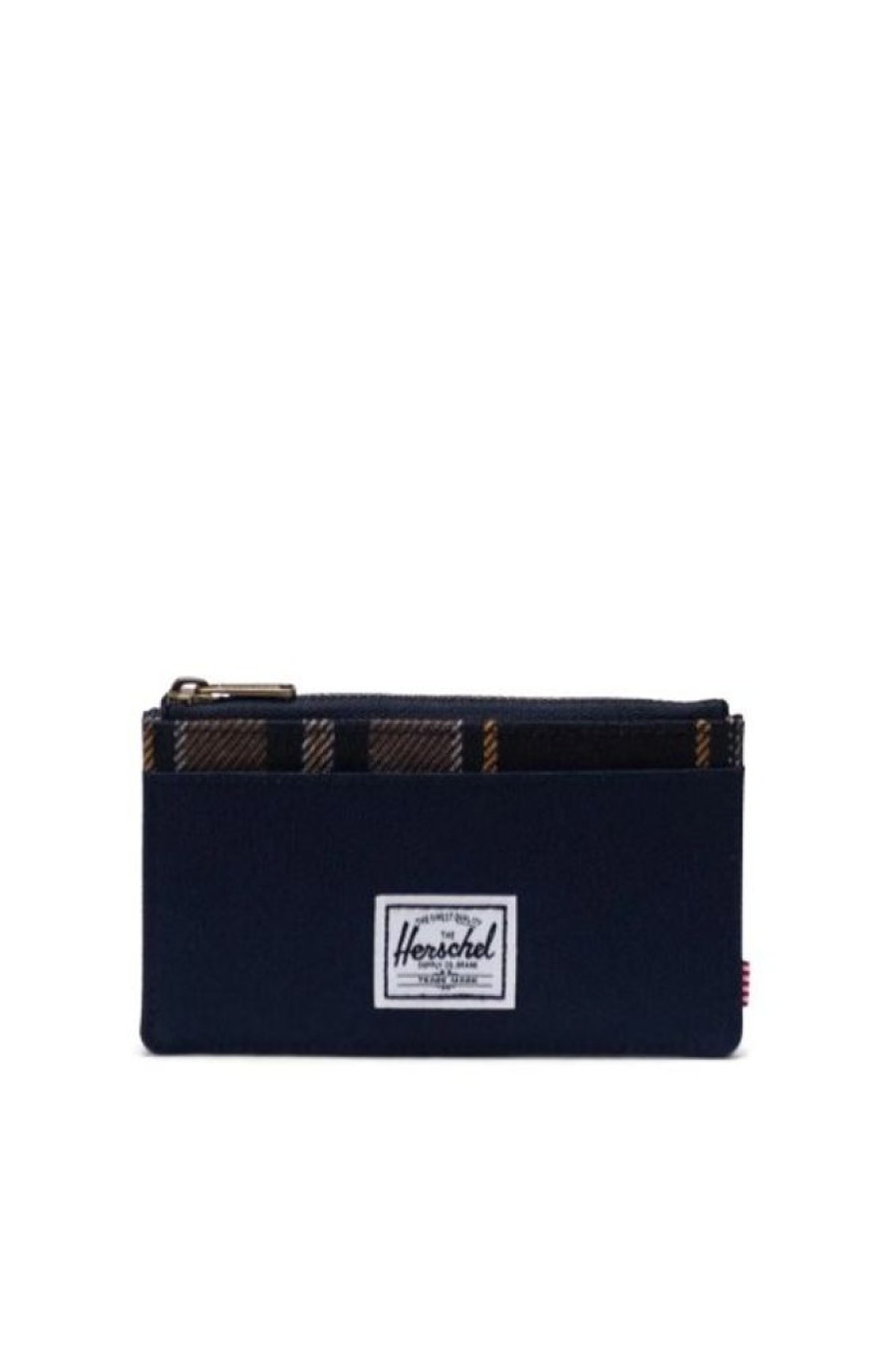 HERSCHEL SUPPLY CO Herschel Supply Co Oscar Ll Wallet In Peacoat Plaid | Accessories