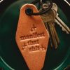 MISFIT MADE GOODS Misfit Manifest That Shit Leather Motel Keychain | Tech & Travel