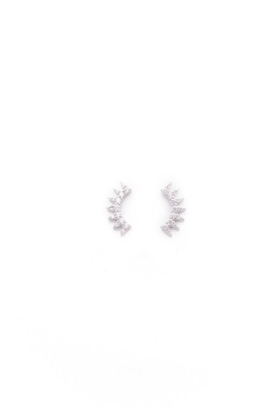 Lover's Tempo Lover'S Tempo Nova Climber Earrings In Silver | Accessories