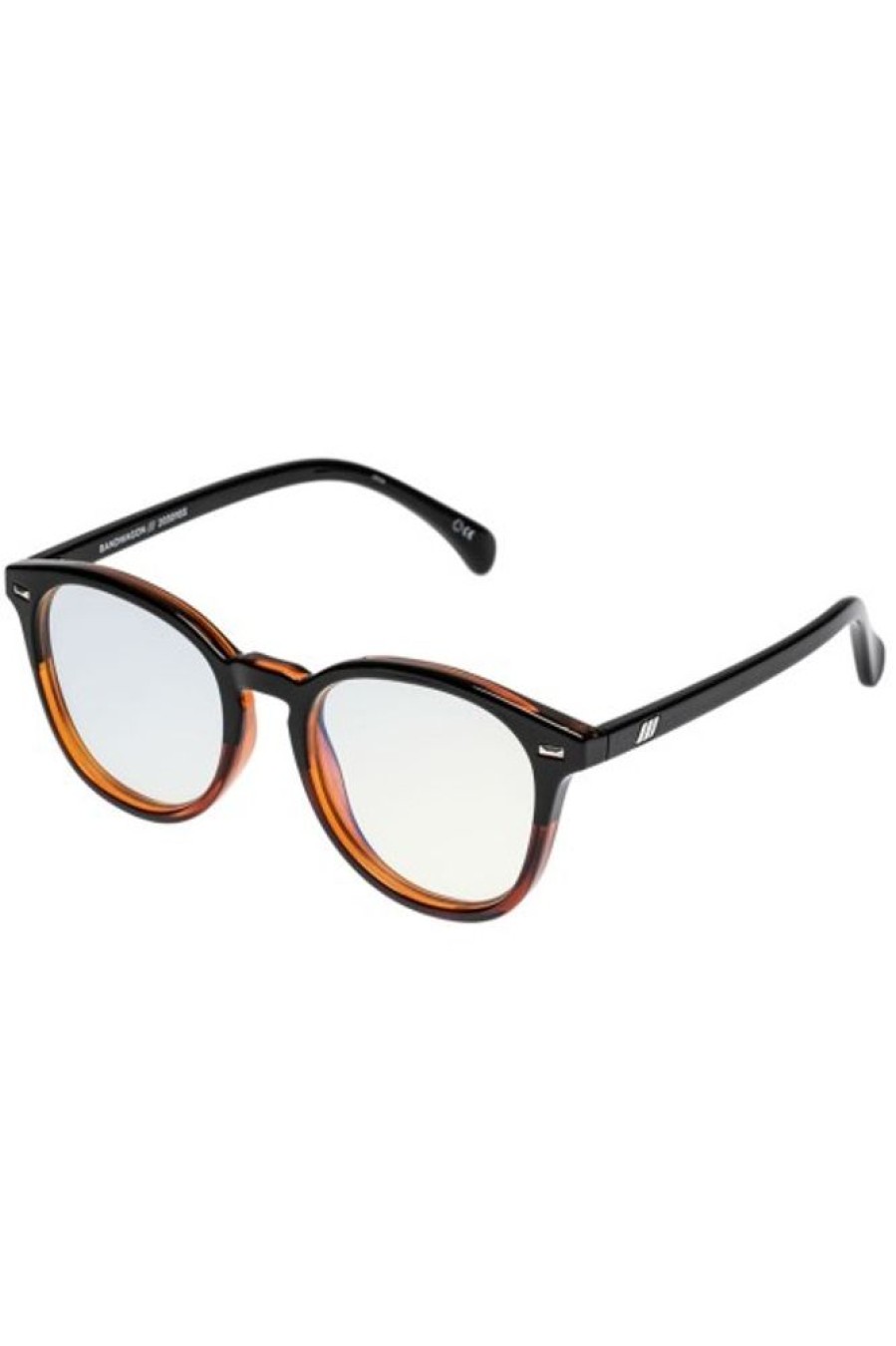 LE SPECS Le Specs Bandwagon Bluelight Glasses In Black Tortoise | Accessories