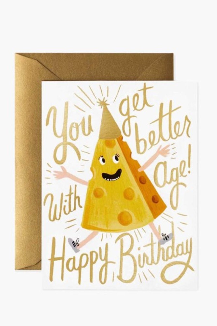 Rifle Paper Co Rifle Paper Co. Better With Age Birthday Card | Office