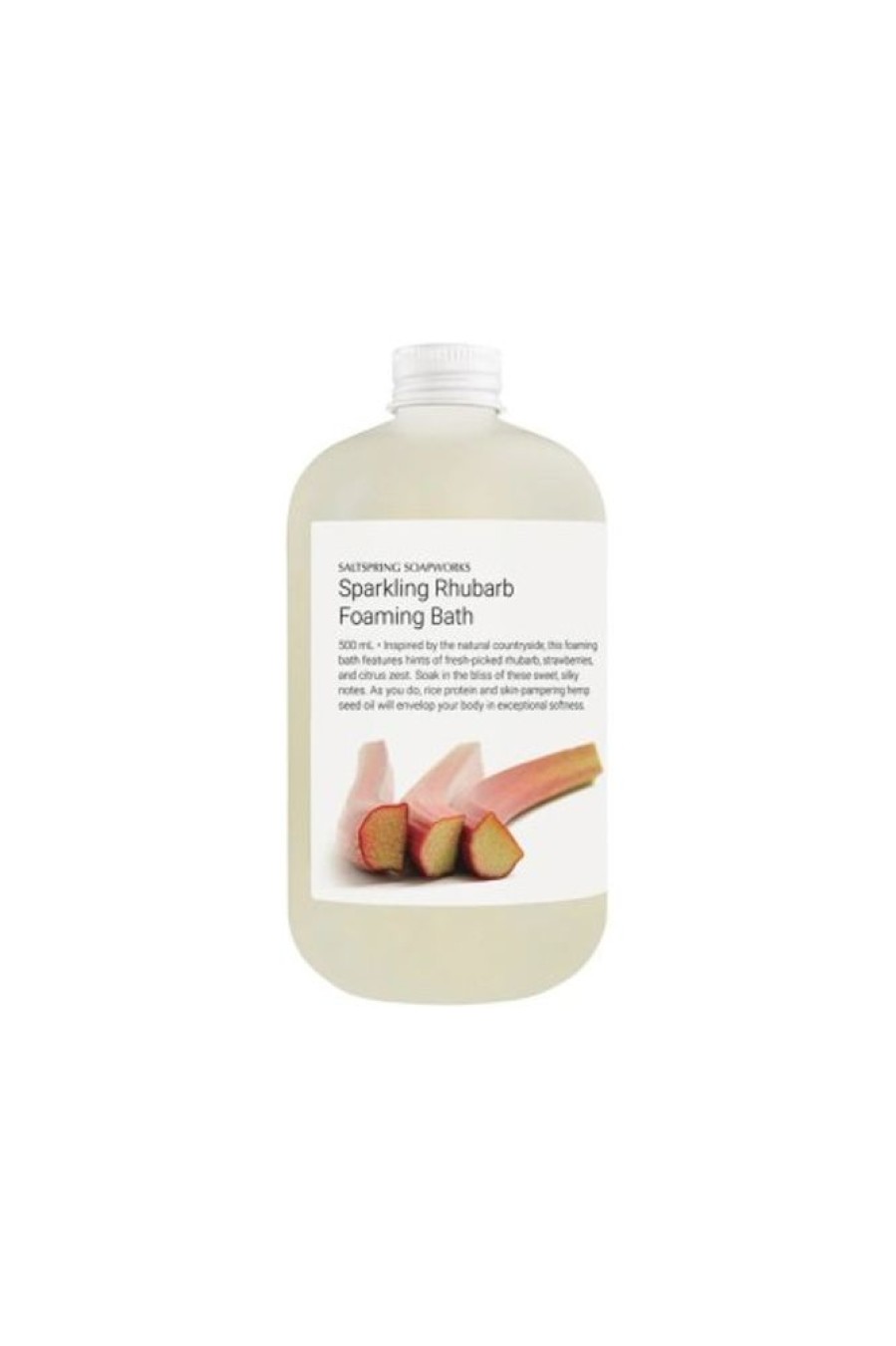 Saltspring Soapworks Saltspring Soapworks Sparkling Rhubarb Bubble Bath | Beauty