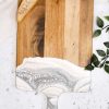 LYNN & LIANA Lynn & Liana Medium Acacia Cheese Board In Marble | Home Decor