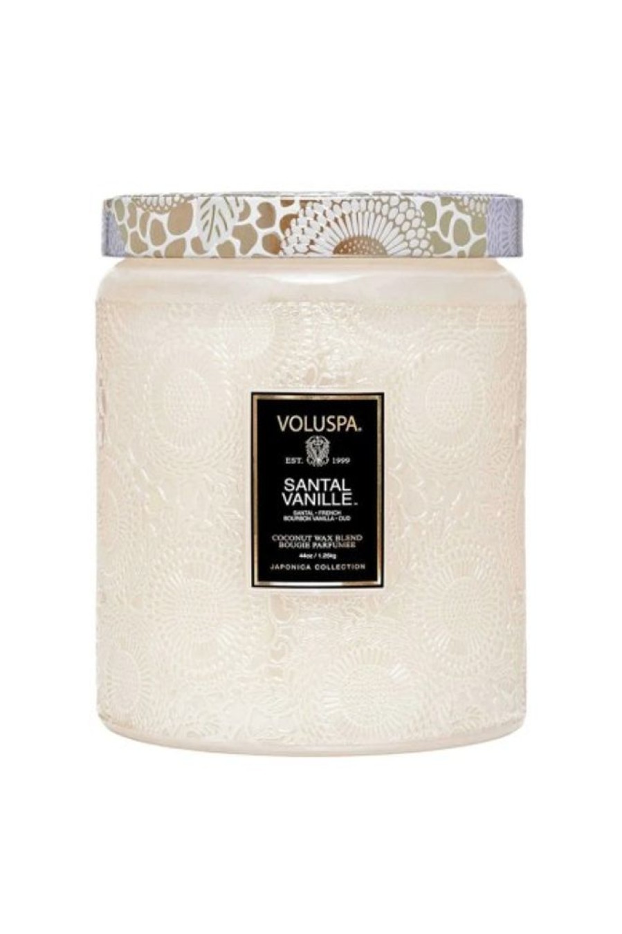 Voluspa Voluspa Luxe Jar Candle In Santal Vanille(Out Of Stock) | Home Decor