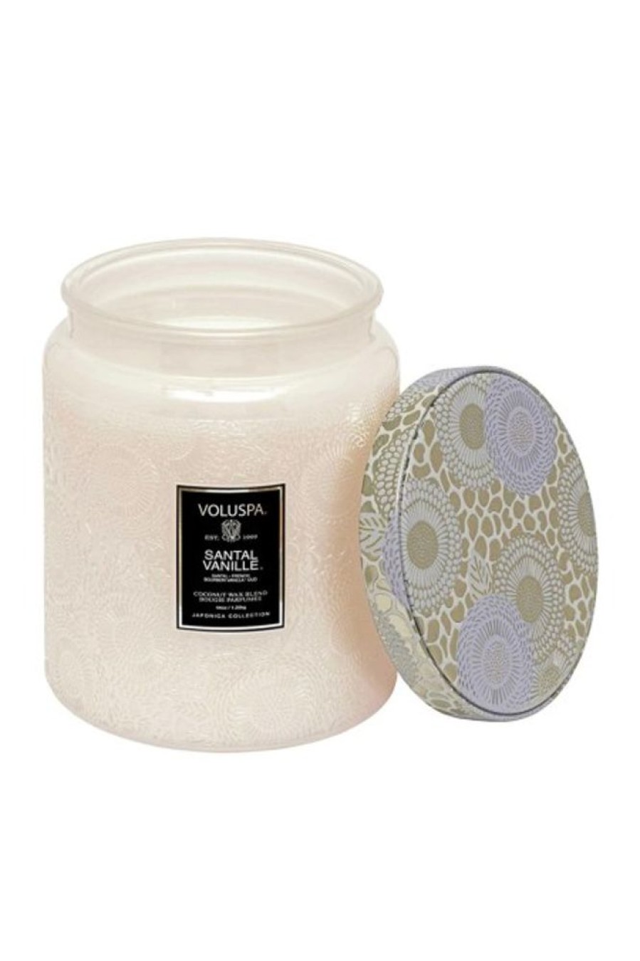 Voluspa Voluspa Luxe Jar Candle In Santal Vanille(Out Of Stock) | Home Decor