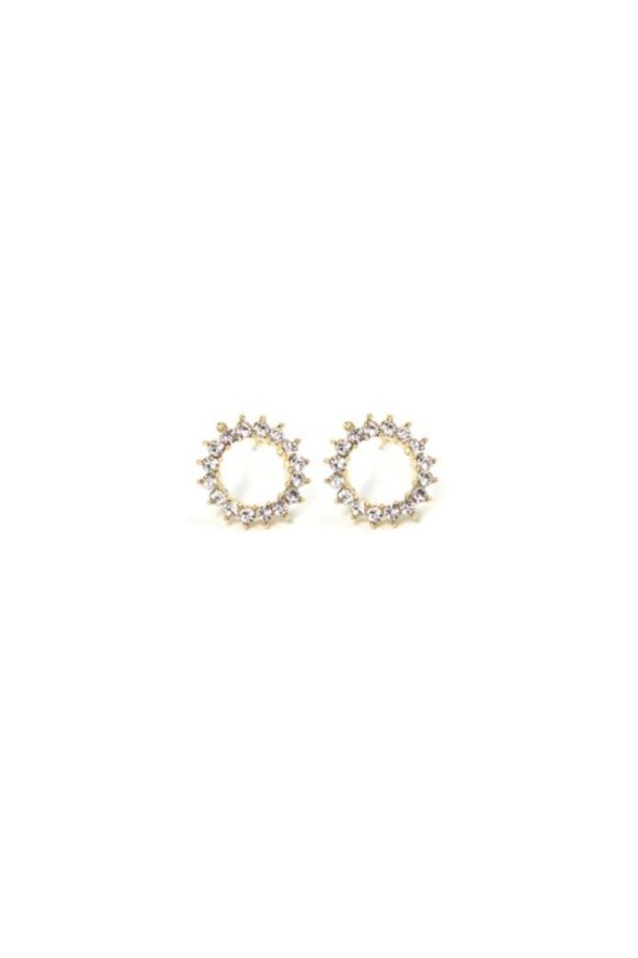 Lover's Tempo Lover'S Tempo Halo Stud In Gold | Accessories