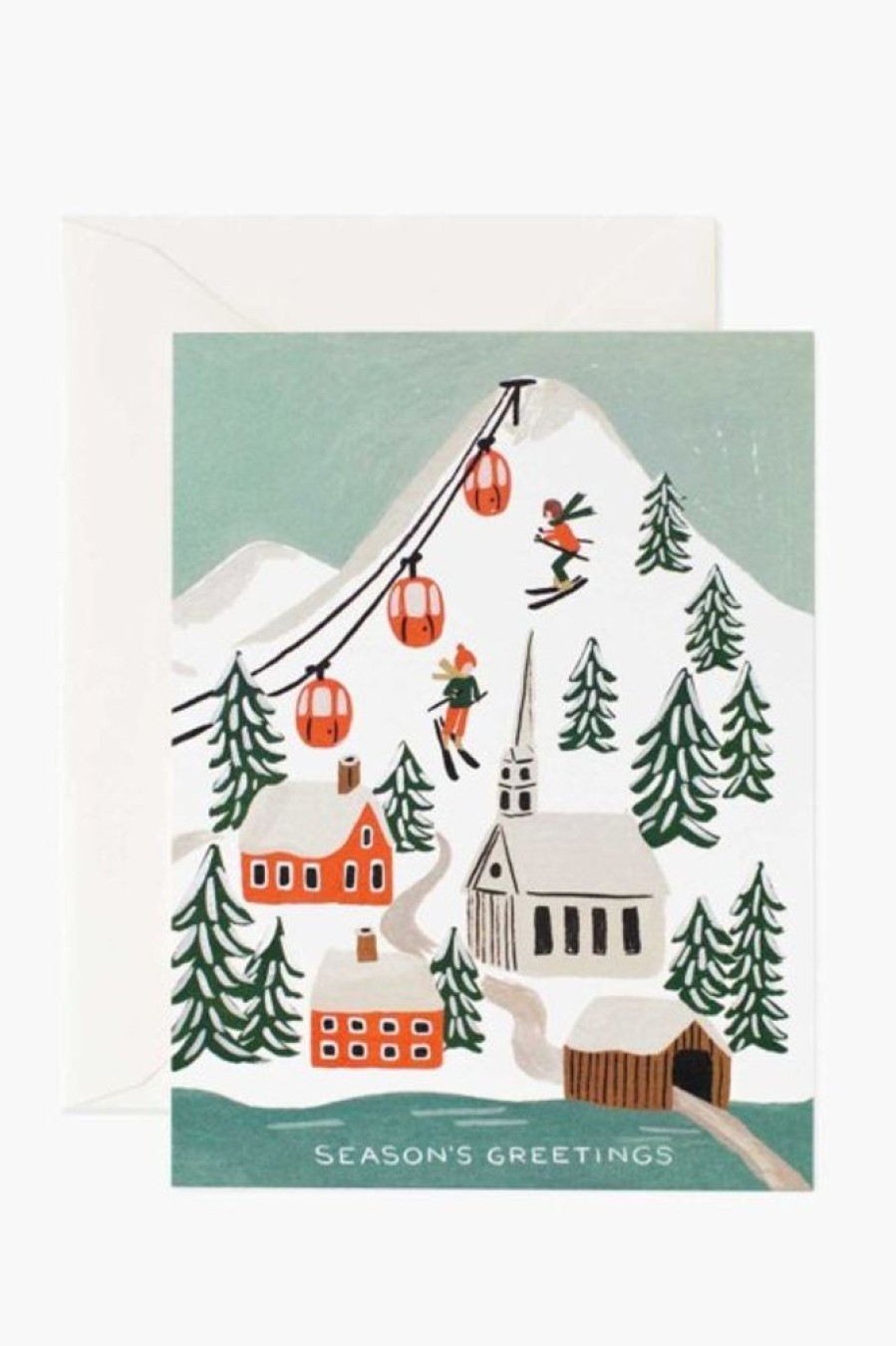 Rifle Paper Co Rifle Paper Co. Holiday Snow Scene Card | Office