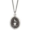 PYRRHA Pyrrha Martlet & Heart Talisman In Sterling Silver 18 | Accessories