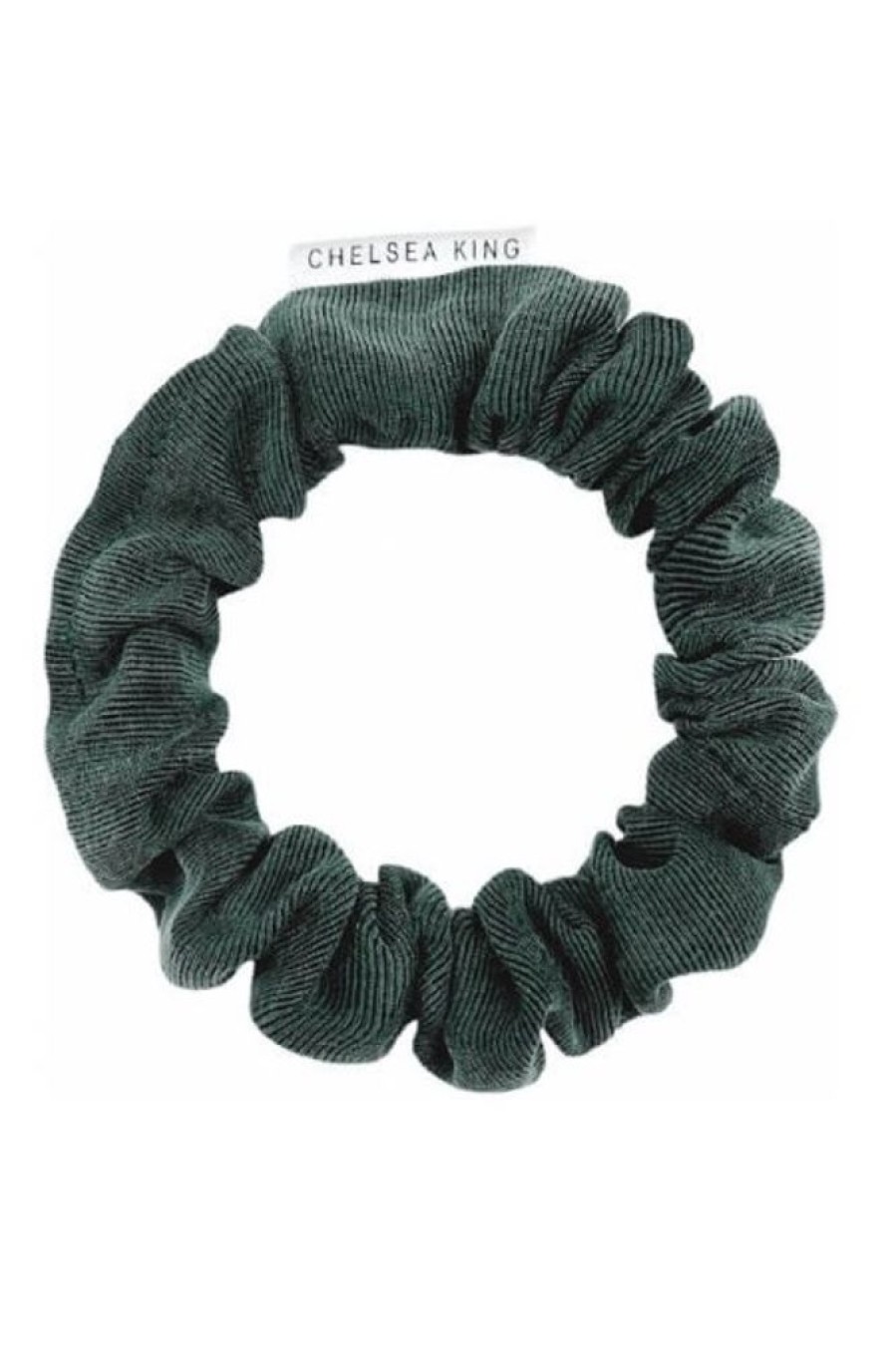 Chelsea King Chelsea King Luxe Thins Scrunchie In Emerald | Beauty