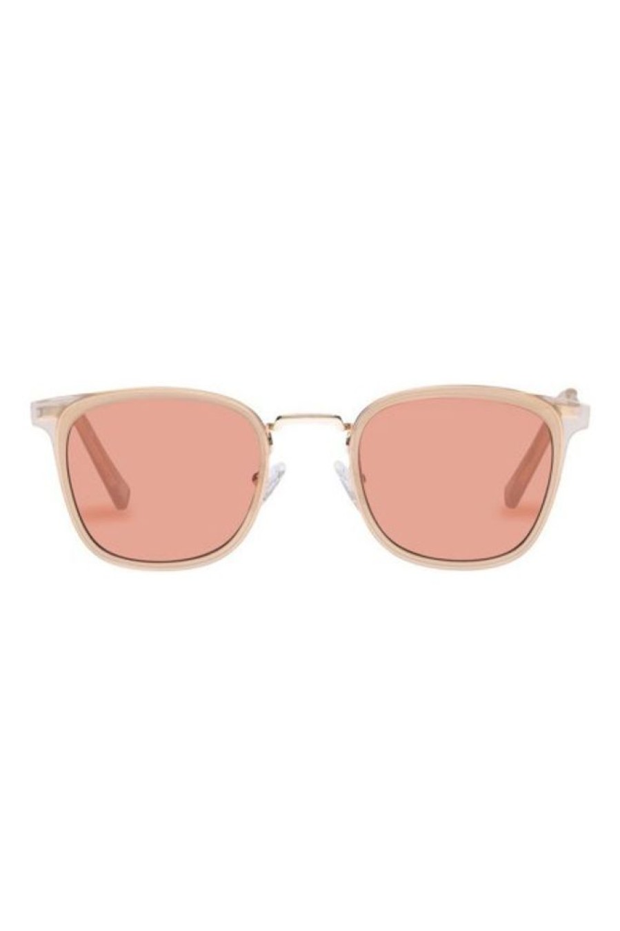 LE SPECS Le Specs Racketeer Sunnies In Sand + Cinnamon | Accessories