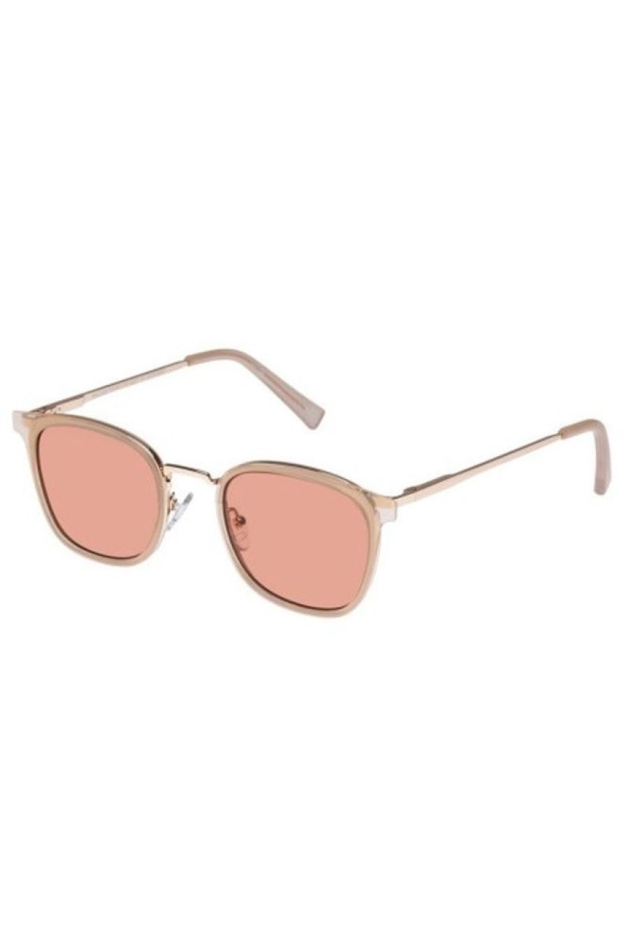 LE SPECS Le Specs Racketeer Sunnies In Sand + Cinnamon | Accessories