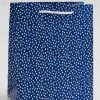 Waste Not Paper Wnp Navy Flurry Medium Bag | Office