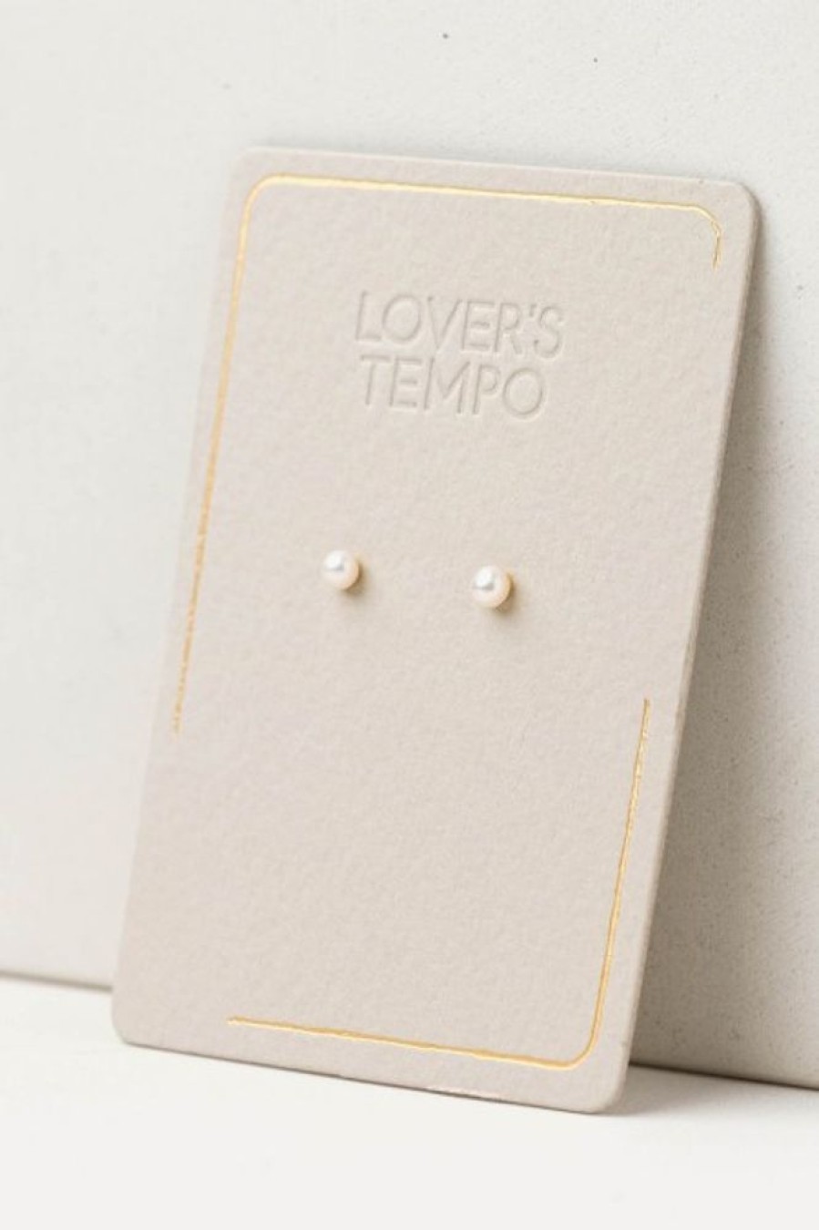 Lover's Tempo Lover'S Tempo Amari Pearl Studs In Gold | Accessories