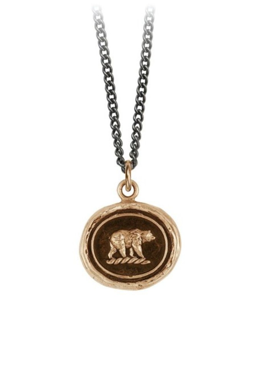 PYRRHA Pyrrha Mother Bear Talisman In Bronze 20 | Accessories