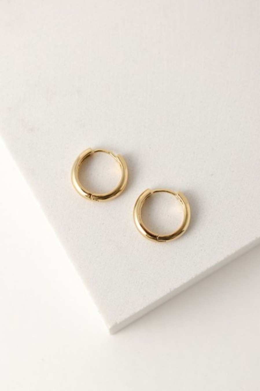 Lover's Tempo Lover'S Tempo Bea 15Mm Hoop Earrings In Gold(Out Of Stock) | Accessories