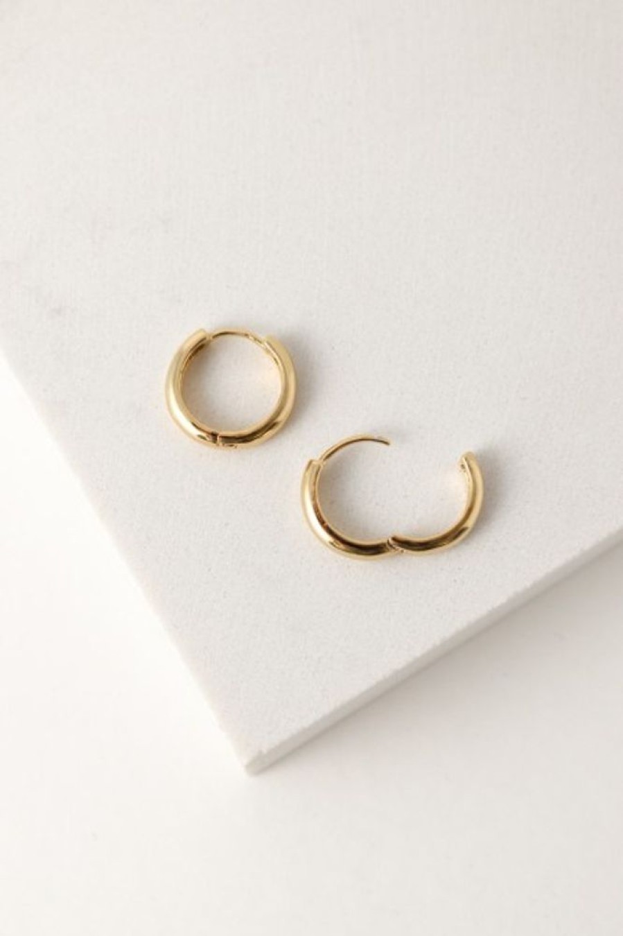 Lover's Tempo Lover'S Tempo Bea 15Mm Hoop Earrings In Gold(Out Of Stock) | Accessories