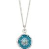 PYRRHA Pyrrha Direction Talisman In Capri Blue 18 | Accessories