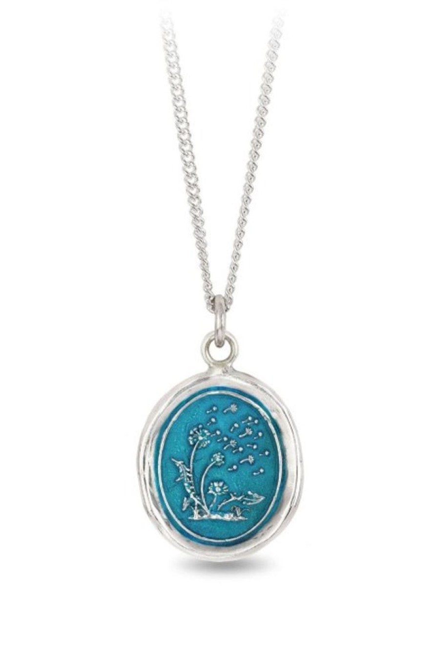 PYRRHA Pyrrha Seeds Of Success Talisman In Capri Blue 18 | Accessories