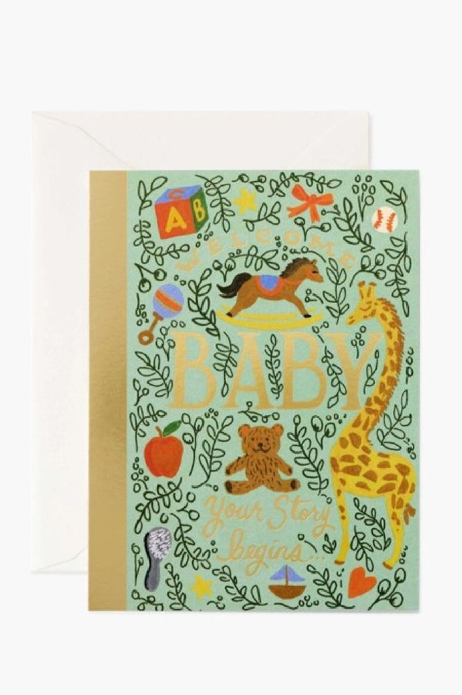 Rifle Paper Co Rifle Paper Co. Storybook Baby Card | Office