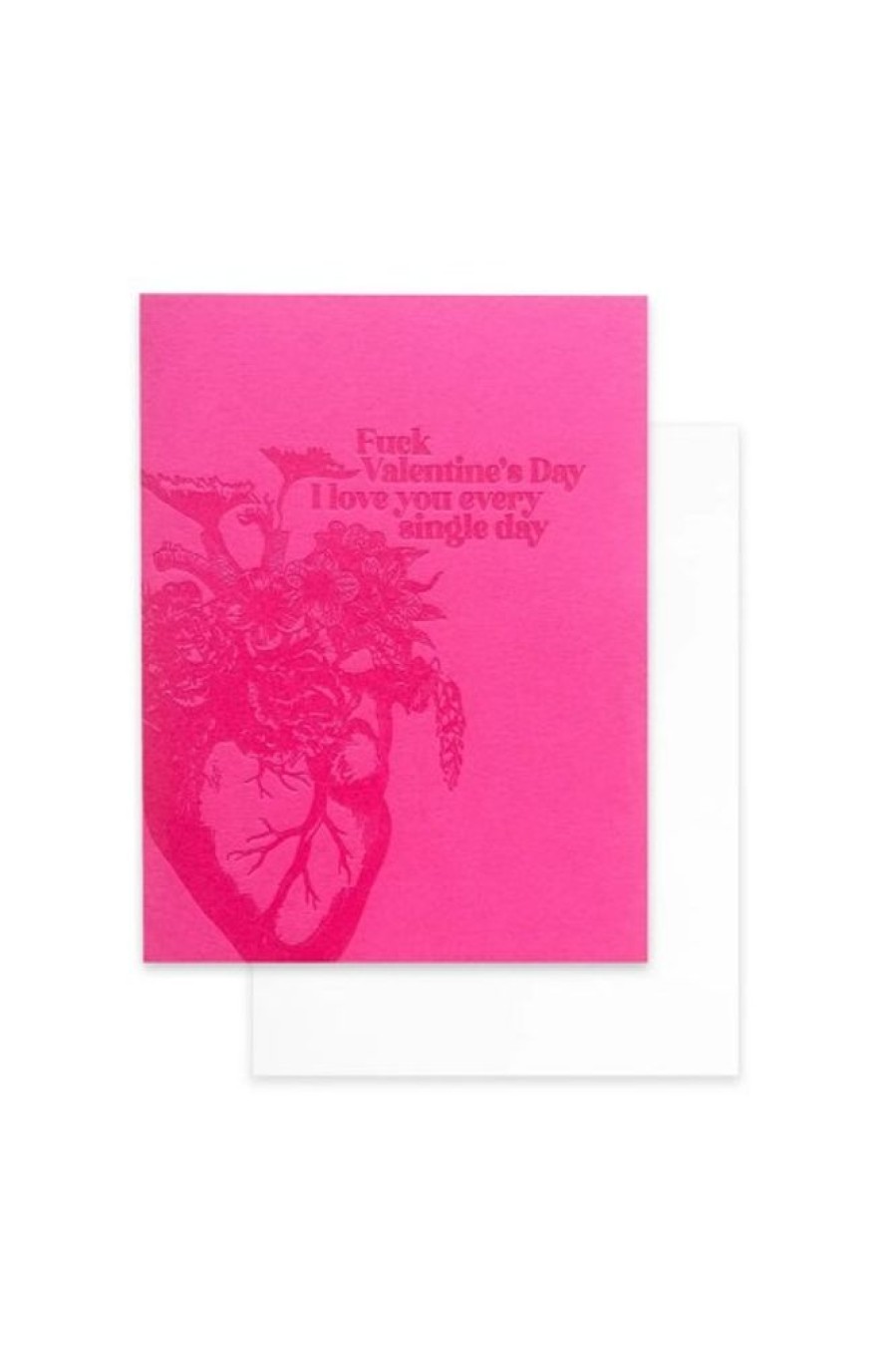 CARDIDEOLOGY Cardideology Fuck Valentine'S Day Card | Office