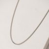 Lover's Tempo Lover'S Tempo Herringbone Chain Necklace In Silver(Out Of Stock) | Accessories