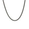 PYRRHA Pyrrha Black Medium Curb Chain 28 | Accessories