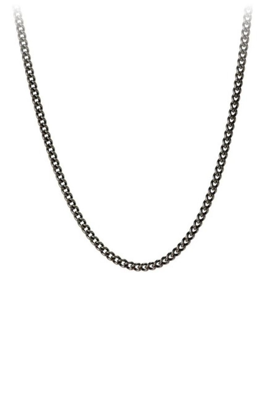 PYRRHA Pyrrha Black Medium Curb Chain 28 | Accessories