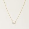 Lover's Tempo Lover'S Tempo Crown Necklace In Clear | Accessories