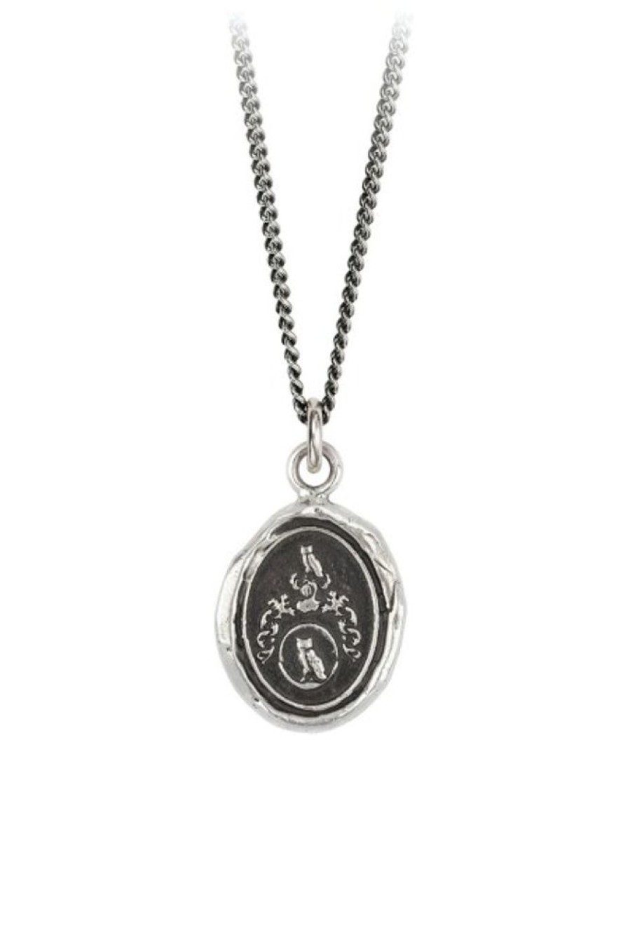 PYRRHA Pyrrha Lean On Me Talisman In Sterling Silver 18 | Accessories