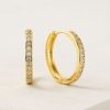 Lover's Tempo Lover'S Tempo Desi 20Mm Hoops In Gold(Out Of Stock) | Accessories