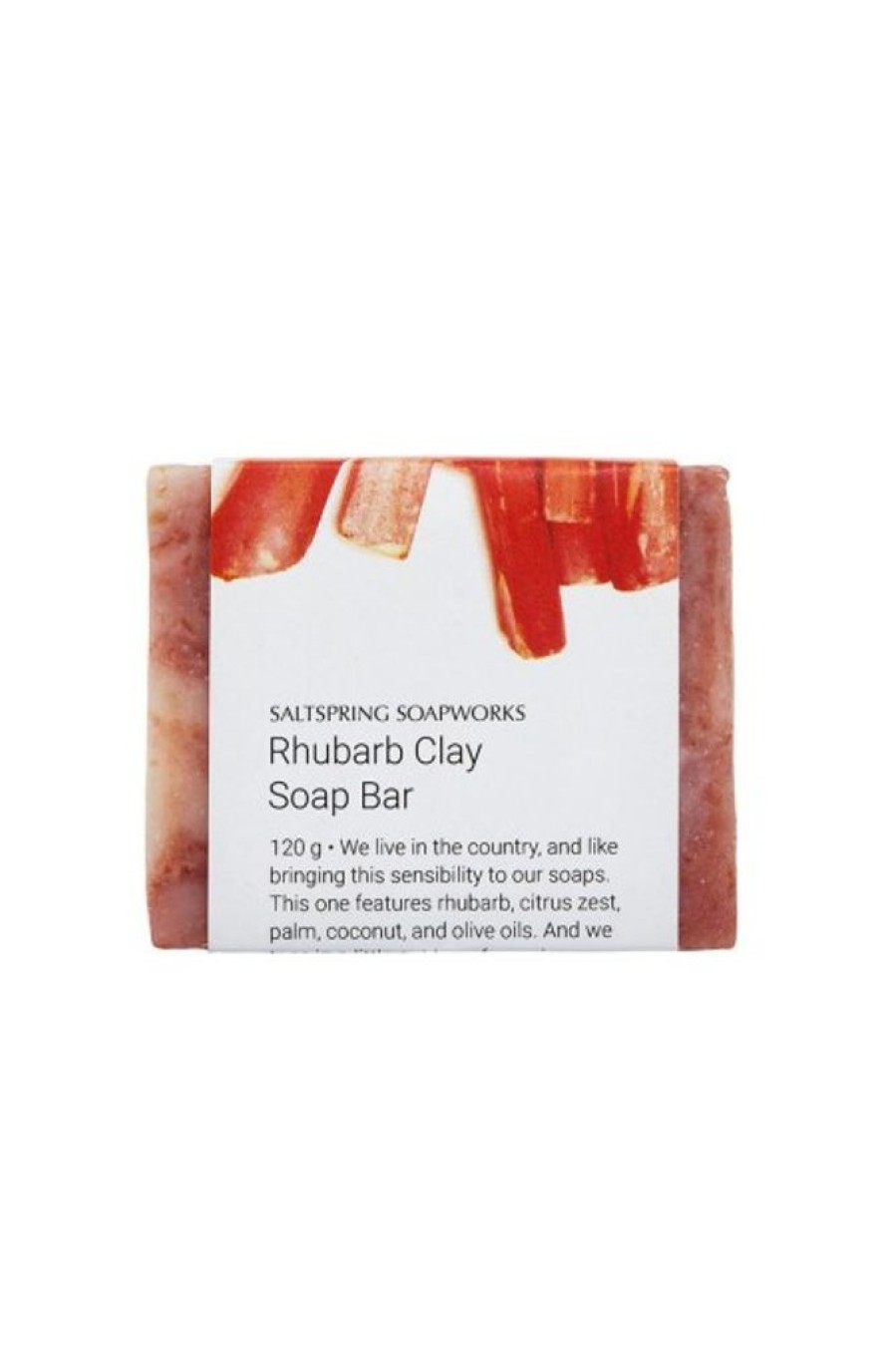 Saltspring Soapworks Saltspring Soapworks Rhubarb Clay Soap | Beauty