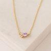 Lover's Tempo Lover'S Tempo Adora Necklace In Lavender | Accessories