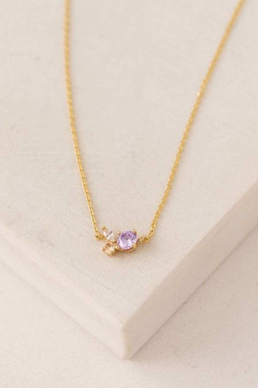 Lover's Tempo Lover'S Tempo Adora Necklace In Lavender | Accessories