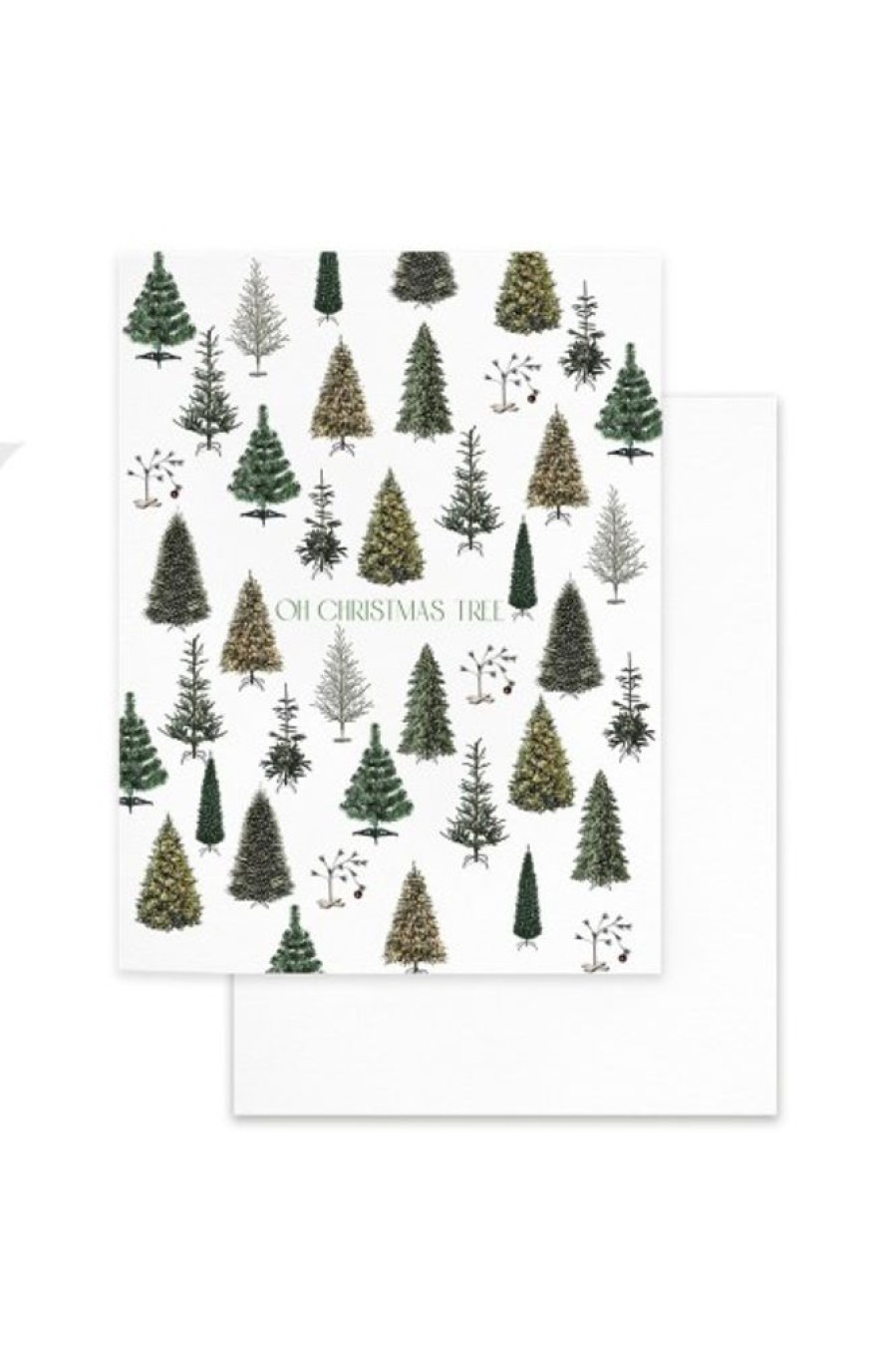 CARDIDEOLOGY Cardideology Oh Christmas Tree Card | Office