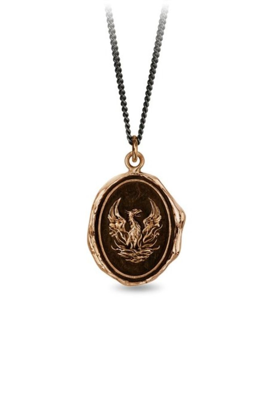 PYRRHA Pyrrha Fire Within Talisman In Bronze 28 | Accessories