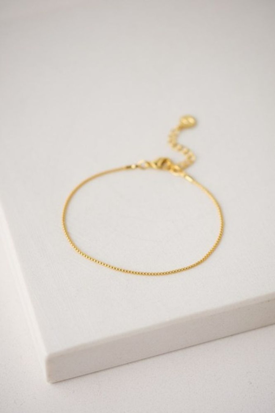 Lover's Tempo Lover'S Tempo Box Chain Bracelet In Gold(Out Of Stock) | Accessories