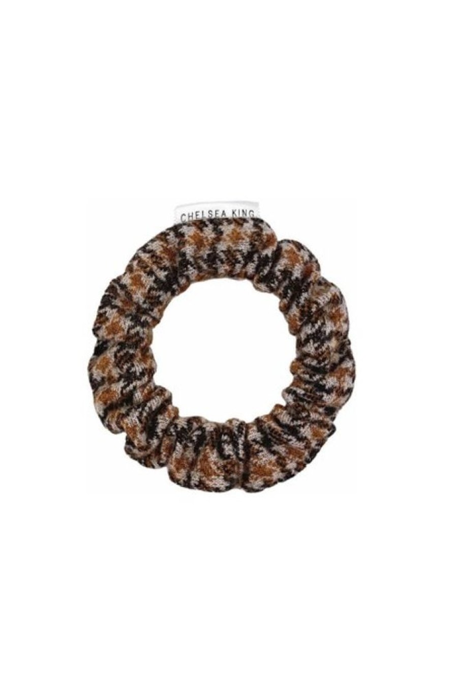 Chelsea King Chelsea King Park Ave. Houndstooth Thins Scrunchie | Beauty