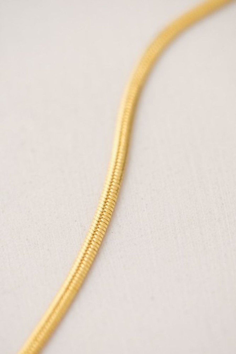 Lover's Tempo Lover'S Tempo Herringbone Chain Bracelet In Gold | Accessories